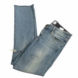 PAIGE Light Blue Straight Jeans